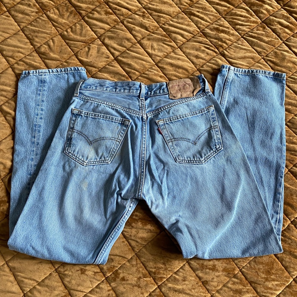 LEVI 501 VINTAGE JEANS w/ 5 BUTTON SZ 32